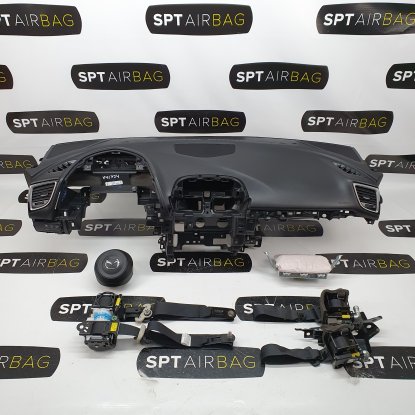 MAZDA 3 LIFT TABLEAU DE BORD AIRBAG ENSEMBLE CEINTURES DE SÉCURITÉ