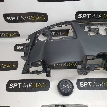 MAZDA 6 DASHBOARD AIRBAG KIT SEAT BELTS 2