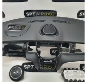 COOPER F56 F55 HEAD UP CRUSCOTTO AIRBAG SET CINTURE DI SICUREZZA PRETENSIONATORI