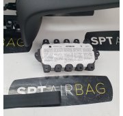 COOPER F56 F55 HEAD UP CRUSCOTTO AIRBAG SET CINTURE DI SICUREZZA PRETENSIONATORI