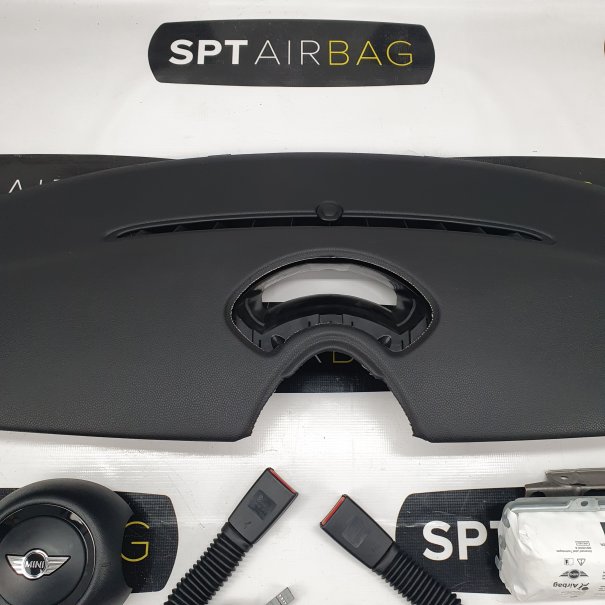 MINI MINI R56 DASHBOARD AIRBAG KIT SEAT BELTS...