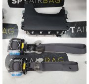 OUTLANDER III 3 DASHBOARD AIRBAG KIT SEAT BELTS TENSIONERS