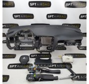 OUTLANDER III 3 DASHBOARD AIRBAG KIT SEAT BELTS TENSIONERS