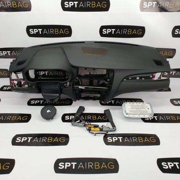 F26 ARMATURENBRETT AIRBAG KIT GURTSTRAFFERN