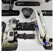 ASTRA K DASHBOARD AIRBAG KIT SEAT BELTS TENSIONERS CURTAINS