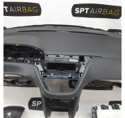 208 I 1 DASHBOARD AIRBAG SET VEILIGHEIDSRIEMEN