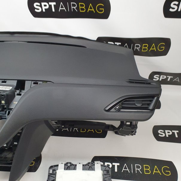 208 I 1 DASHBOARD AIRBAG SET VEILIGHEIDSRIEMEN