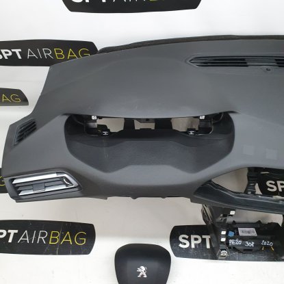 308 T9 ARMATURENBRETT AIRBAG KIT SICHERHEITSGURTE 2