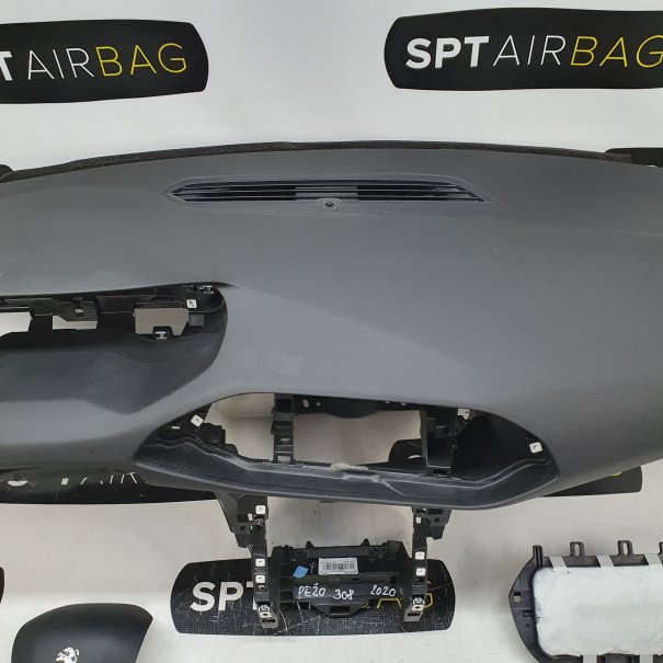 308 T9 ARMATURENBRETT AIRBAG KIT SICHERHEITSGURTE