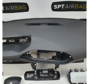 308 T9 SALPICADERO TABLERO DE INSTRUMENTOS AIRBAG CONJUNTO CINTURONES DE SEGURIDAD