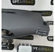 308 T9 SALPICADERO TABLERO DE INSTRUMENTOS AIRBAG CONJUNTO CINTURONES DE SEGURIDAD