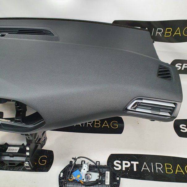 308 T9 LIFT DASHBOARD AIRBAG KIT SEAT BELTS