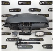 508 HEAD UP DASHBOARD AIRBAG KIT SEAT BELTS