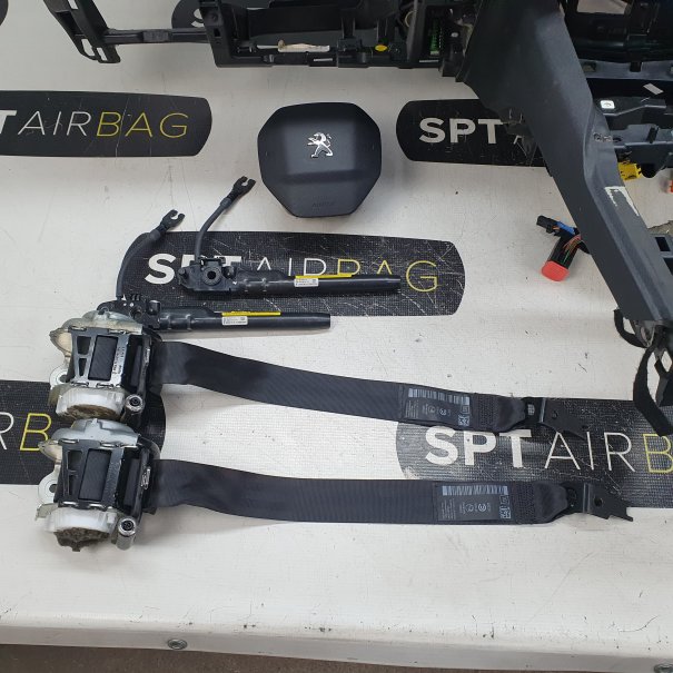 3008 II 5008 II DASHBOARD AIRBAG KIT SEAT BELTS