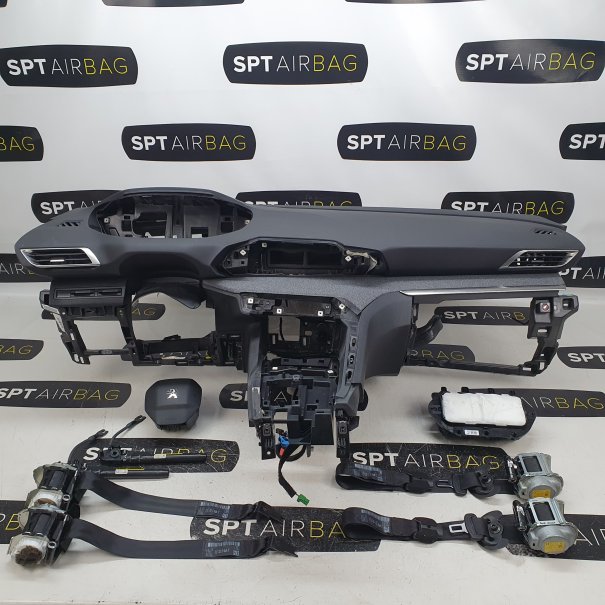 3008 II 5008 II DASHBOARD AIRBAG KIT SEAT BELTS