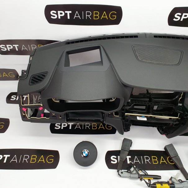 F25 DASHBOARD HEAD UP AIRBAG KIT TENSIONERS