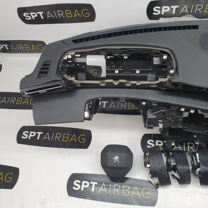 508 GT DASHBOARD AIRBAG SET VEILIGHEIDSRIEMEN 2