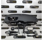 3008 5008 DASHBOARD AIRBAG KIT SEAT BELTS TENSIONERS