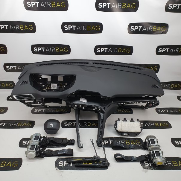 3008 5008 DASHBOARD AIRBAG KIT SEAT BELTS...