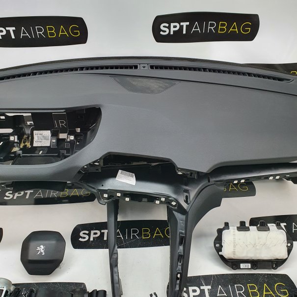 3008 5008 DASHBOARD AIRBAG KIT SEAT BELTS...