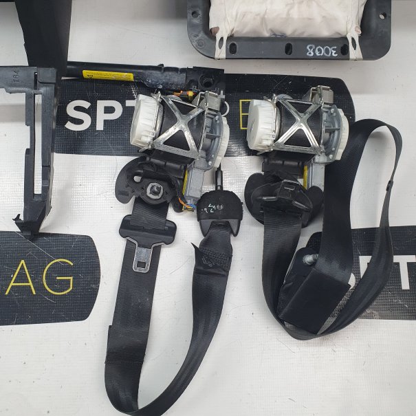 3008 ARMATURENBRETT AIRBAG KIT SICHERHEITSGURTE