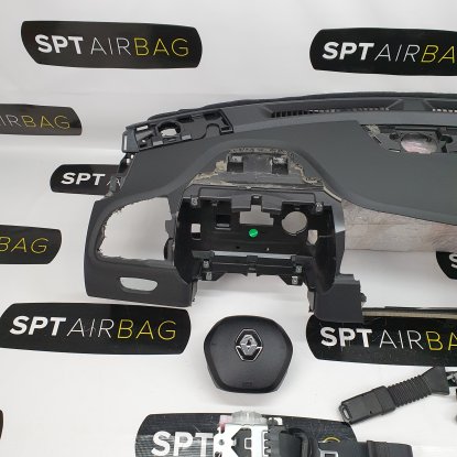 KADJAR CONSOLE DASHBOARD AIRBAG SEATBELT PRETENSIONERS 2