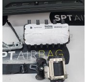 SCENIC IV 4 HEAD UP CONSOLE CRUSCOTTO AIRBAG CINTURE DI SICUREZZA PRETENSIONATORI