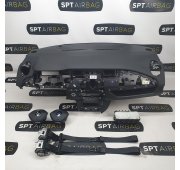 ZOE SALPICADERO TABLERO DE INSTRUMENTOS AIRBAG CONJUNTO CINTURONES DE SEGURIDAD