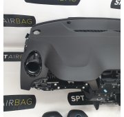 ZOE SALPICADERO TABLERO DE INSTRUMENTOS AIRBAG CONJUNTO CINTURONES DE SEGURIDAD