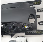 ZOE SALPICADERO TABLERO DE INSTRUMENTOS AIRBAG CONJUNTO CINTURONES DE SEGURIDAD