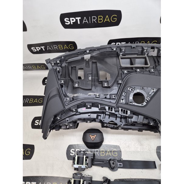 CUPRA BORN CRUSCOTTO AIRBAG SET CINTURE DI...