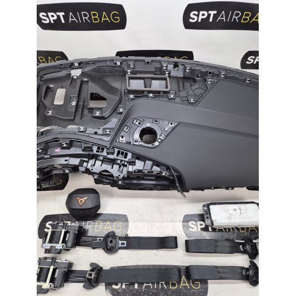 CUPRA BORN CRUSCOTTO AIRBAG SET CINTURE DI...