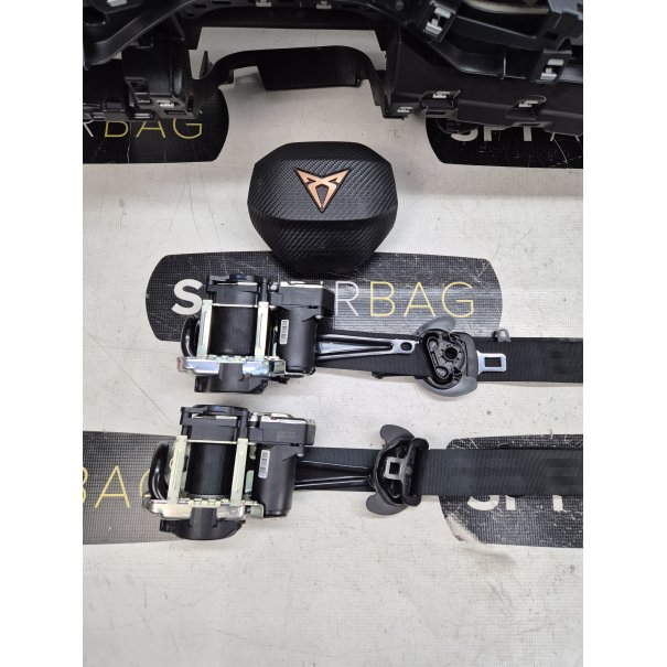 CUPRA BORN DASHBOARD AIRBAG KIT SEAT BELTS