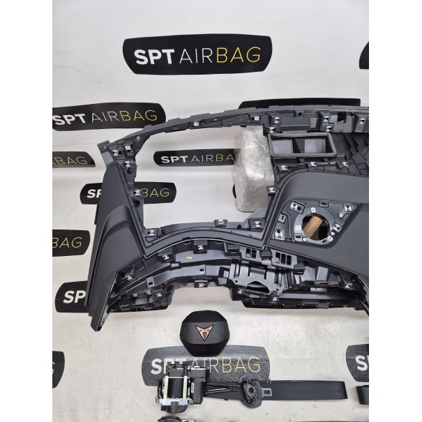 CUPRA BORN HEAD UP CRUSCOTTO AIRBAG SET CINTURE...