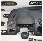 IBIZA 6P DASHBOARD AIRBAG KIT SEAT BELTS