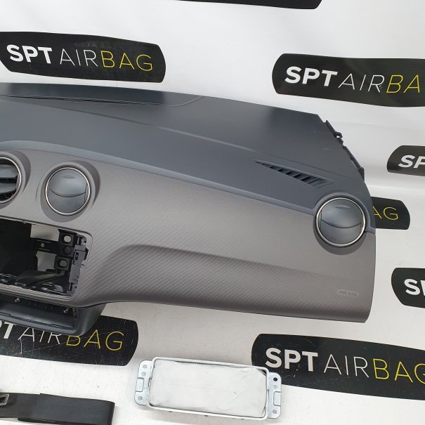 IBIZA 6P DASHBOARD AIRBAG SET VEILIGHEIDSRIEMEN