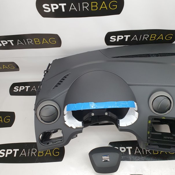 IBIZA 6P LKP DASHBOARD AIRBAG KIT SEAT BELTS