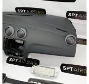 IBIZA 6P KONSOLA DESKA ROZDZIELCZA AIRBAG PODUSZKI PASY