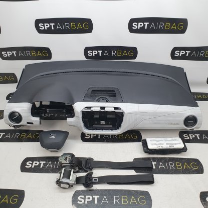MII DASHBOARD AIRBAG SET REEKS ZITBANDEN VEILIGHEIDSRIEMEN