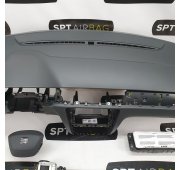 TOLEDO SALPICADERO TABLERO DE INSTRUMENTOS AIRBAG CONJUNTO CINTURONES DE SEGURIDAD