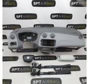 IBIZA 6J AX2 DASHBOARD AIRBAG KIT SEAT BELTS