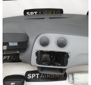 IBIZA 6J AX2 DASHBOARD AIRBAG KIT SEAT BELTS