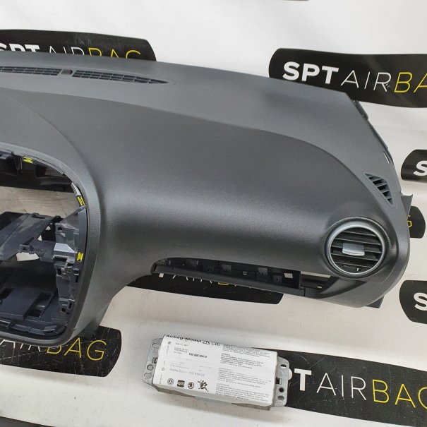 LEON II 2 DASHBOARD AIRBAG KIT SEAT BELTS