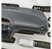 LEON II 2 DASHBOARD AIRBAG KIT SEAT BELTS