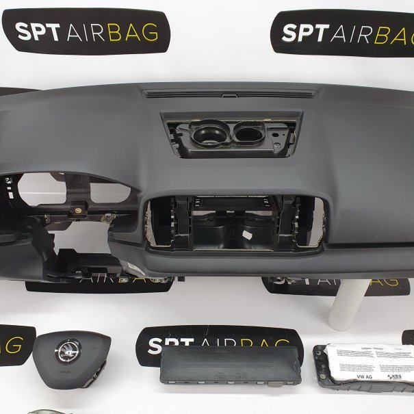 KAROQ KONSOLE ARMATURENBRETT AIRBAG KIT SITZGURTE
