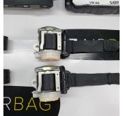 KAROQ SALPICADERO TABLERO DE INSTRUMENTOS AIRBAG CONJUNTO CINTURONES DE SEGURIDAD