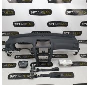OCTAVIA II 2 LIFT DASHBOARD AIRBAG KIT SEAT BELTS