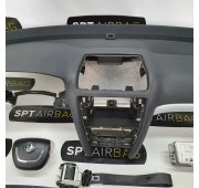 OCTAVIA II 2 LIFT DASHBOARD AIRBAG KIT SEAT BELTS