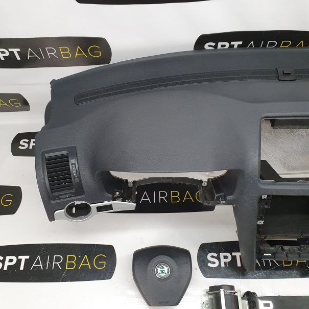 OCTAVIA II 2 VRS CRUSCOTTO AIRBAG SET CINTURE...