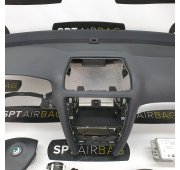 OCTAVIA II 2 VRS CRUSCOTTO AIRBAG SET CINTURE DI SICUREZZA